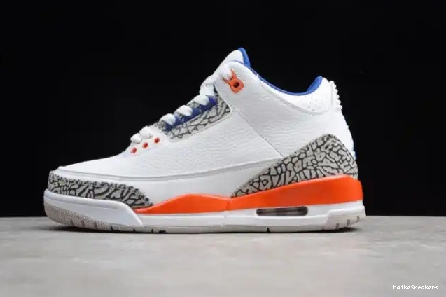 MaikeSneakers 3 'Knicks Rivals' Jordan Air 136064-148 Retro 0522